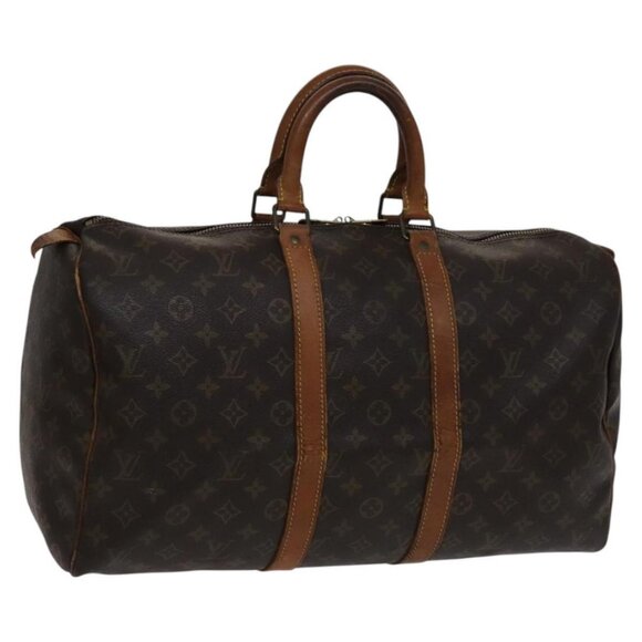 LOUIS VUITTON Monogram Keepall 45 Boston Bag - Picture 1 of 15